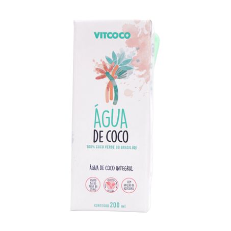 Água de Coco Vitcoco Integral Caixa 200ml 360-2