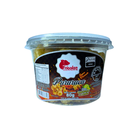 Pururuca Frigolan Costelinha Limão Pote 80g 
 