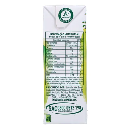 Creme de Soja Batavo Naturis Caixa 200gr 360-1