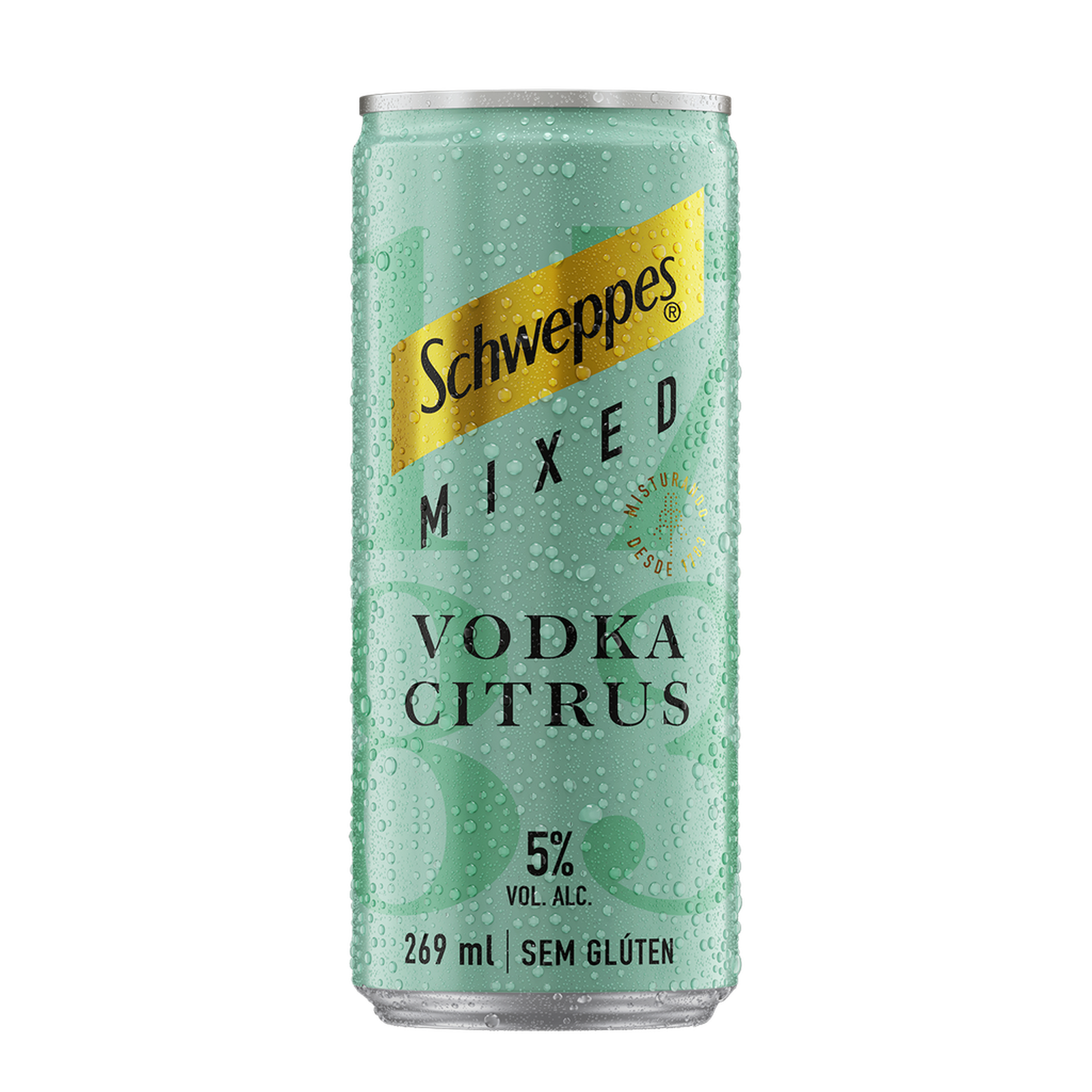 サントリー Bebida Mista Vodka Citrus Schweppes Mixed Lata 269ml | Koch