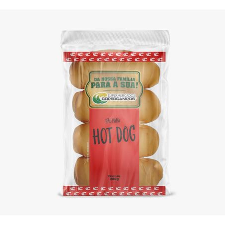PAO HOT DOG COPERCAMPOS 280G