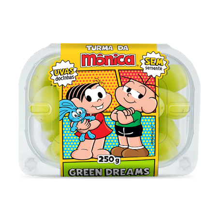 UVA TURMA DA MÔNICA GREEN DREAMS