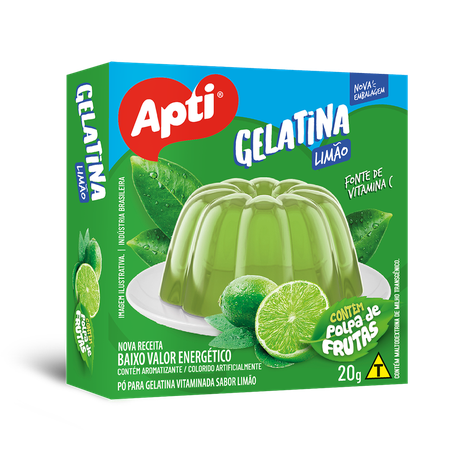 Gelatina apti limao 20 gr