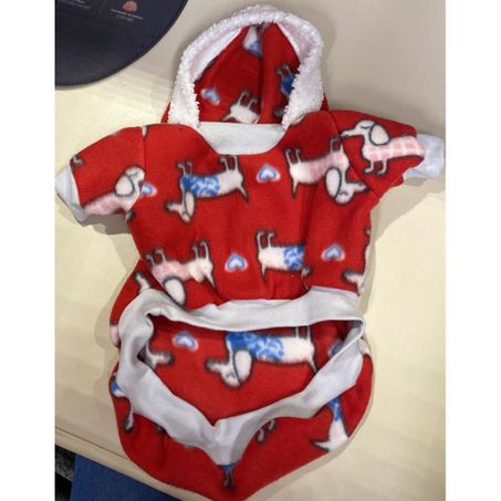 Roupa pet c/touca rf.0616