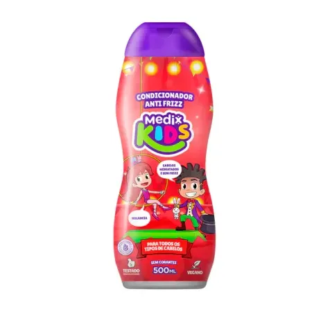 Condicionador Medix 500ml Kids Anti Frizz Melancia