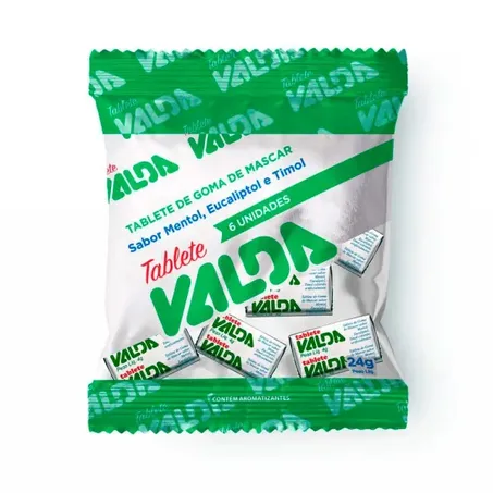 Pastilhas valda tablete sache 24g
