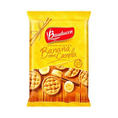 BISC.BAUDUCCO AMANTEIGADO BANANA E CANELA 375G