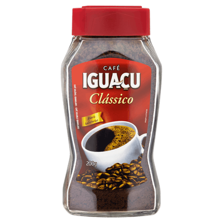 Cafe soluvel iguacu classico 200g