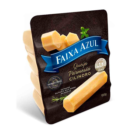 Queijo Parmesão Cilindro Faixa Azul 195G