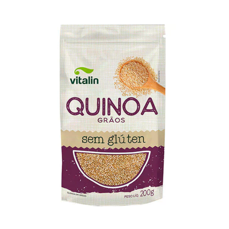 Quinoa Vitalin grãos S/Glúten 200g