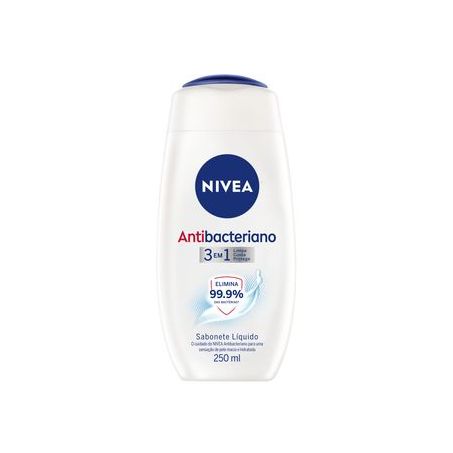 Sabonete Líquido Antibacteriano Nivea Frasco 250ML