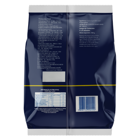 MACARRÃO FETTUCCINE NIDI PAGANINI PACOTE 500G 360-1