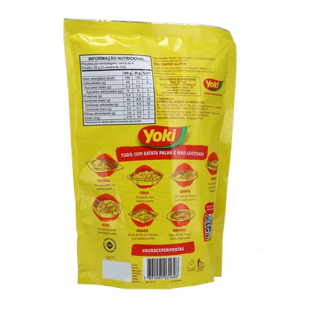 Batata Palha Yoki Tradicional Sachê 105gr 360-16