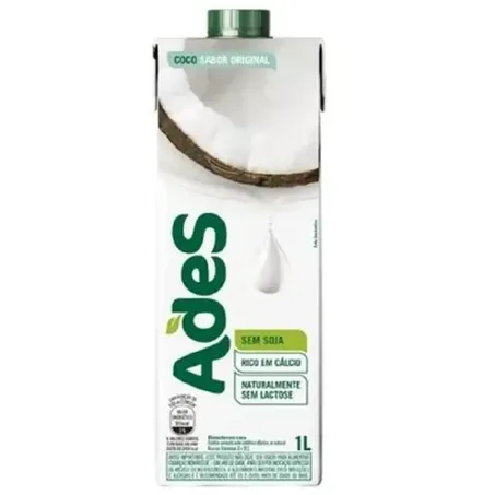 Bebida Soja Ades Coco TP 1L 