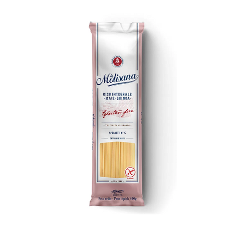 MACARRAO LA MOLISANA 400G SPAGHETTI S/GLUTEN 