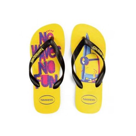 SAND HAV MINIONS AMARELO/PRETO/AMARELO 41/42