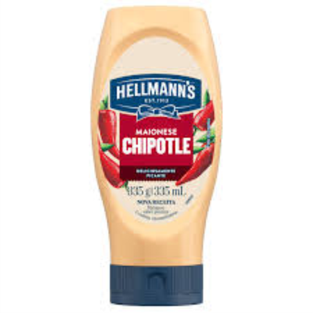 MAIONESE HELLMANN'S 335G CHIPOTLE