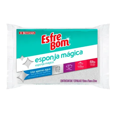 ESPONJA MAGICA ESFREBOM C/1                       