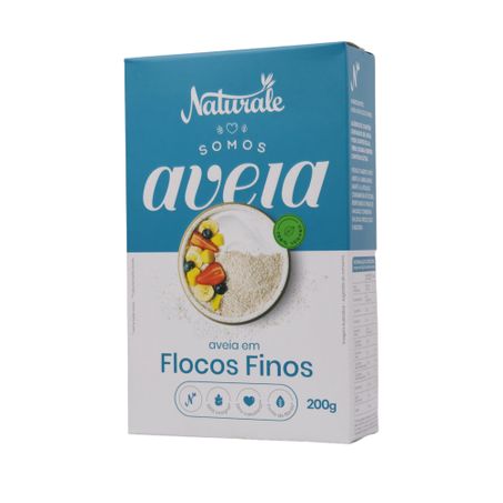 Aveia naturale flocos finos 170g 360-4
