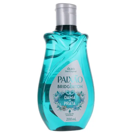 Óleo Deo Corporal Paixão & Bridgerton Dama de Prata Frasco 200ml 360-34