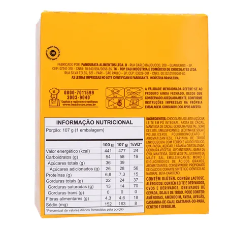 PANETTONE MINI BAUDUCCO PEDAC PANETTONE BITES 107G 360-17