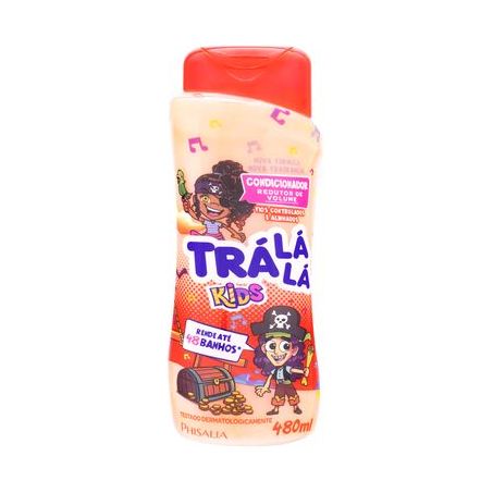 Condicionador Infantil Tra La La Kids Redutor de Volume Embalagem 480ML