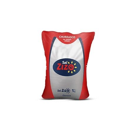 Sal zizo para churrasco grosso 1kg