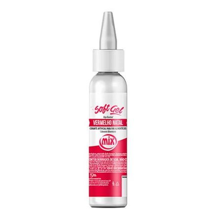 CORANTE MIX SOFTGEL PT 60 G VERMELHO NAT
