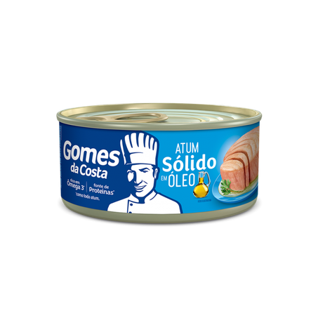 ATUM GOMES DA COSTA SOLIDO EM OLEO 170GR