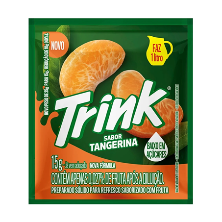 REFRESCO TRINK TANGERINA 15G