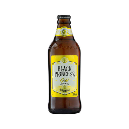 Cerveja Black Princess Gold Long Neck 330Ml