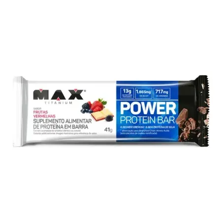 PAWER PROTEIN MAX 41G FRUTAS VERMELHAS