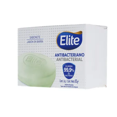 SABONETE EM BARRA ELITE ANTIBACTERIANO PROTEGE E HIDRATA CAIXA 85G 360-4