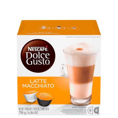 CAFÉ NESCAFE DOLCE GUSTO LATTE MACCHIATO C/10 CÁPSULAS
