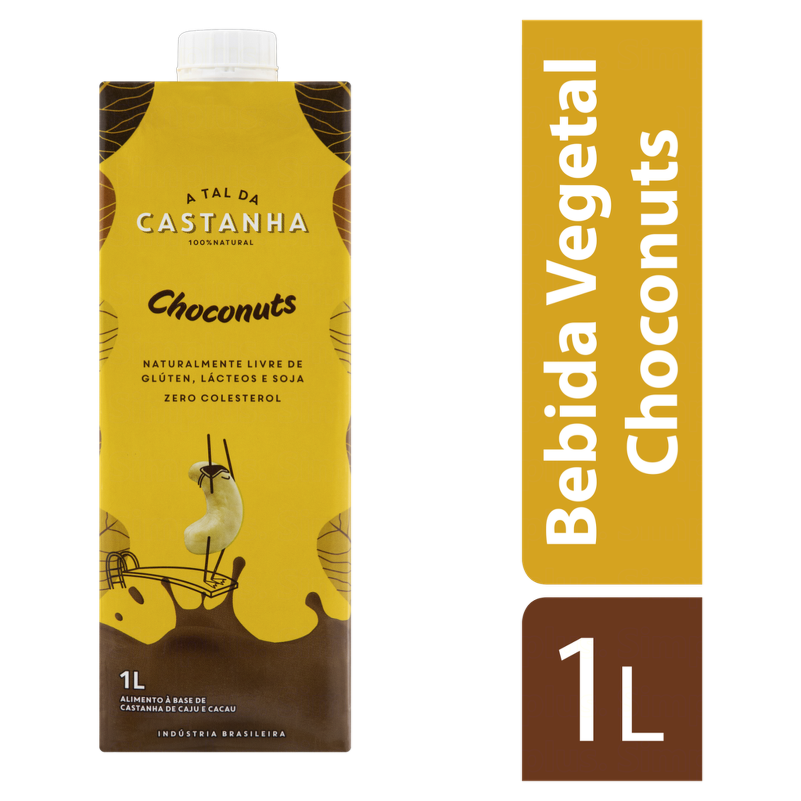 BEBIDA A TAL DA CASTANHA CHOCONUTS 1L