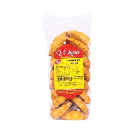 BISC VO LUCIA 250G ROSCA MILHO
