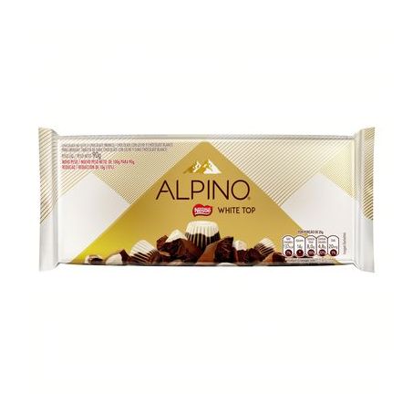 Chocolate White Top Nestlé Alpino 90G