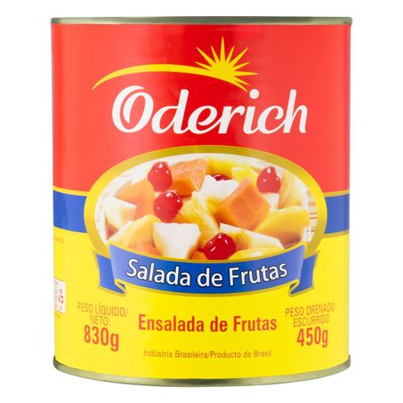 SALADA DE FRUTAS EM CONSERVA ODERICH