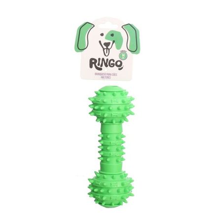 Brinquedo Cao Ringo Halteres 14cm