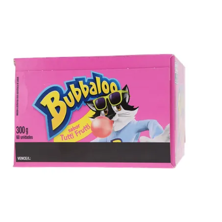 Chicle Bubbaloo Tutti Frutti 60 Unidades 5g 360-28