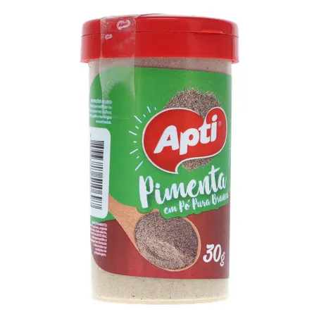 Pimenta Apti em Pó Pura Branca Embalagem 30G 360-33