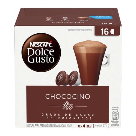 Chococino em cápsula nescafé dolce gusto