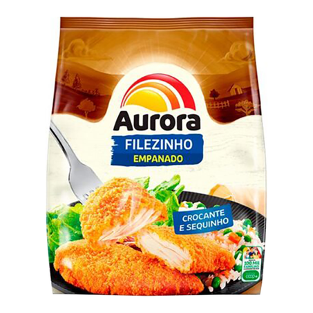 Filezinho Empanado Aurora 600g