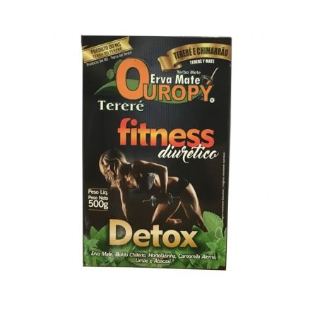 Erva Mate Ouropy Terere Fitnes Detox 500G