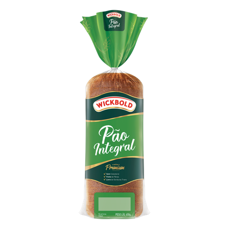 Pão de forma wickbold 37,9% integral 450g