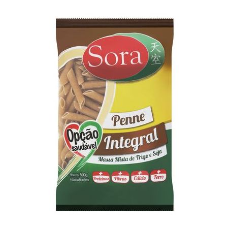 MACARRAO SORA PENNE INTEGRAL 500G