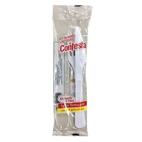 Kit confesta desc garfo/faca