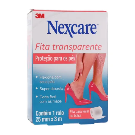 Fita adesiva protetora de pés 3m transpa 360-35