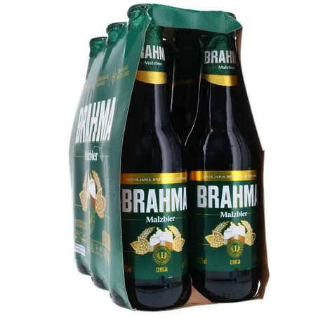 Cerveja Brahma Malzbier Long Neck 355ml C/6 360-25