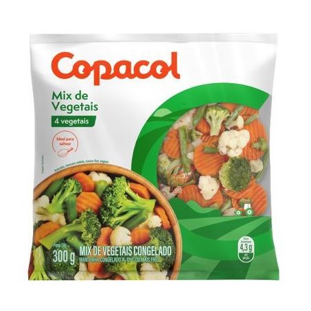 Vegetais Cong. Copacol 300g Mix